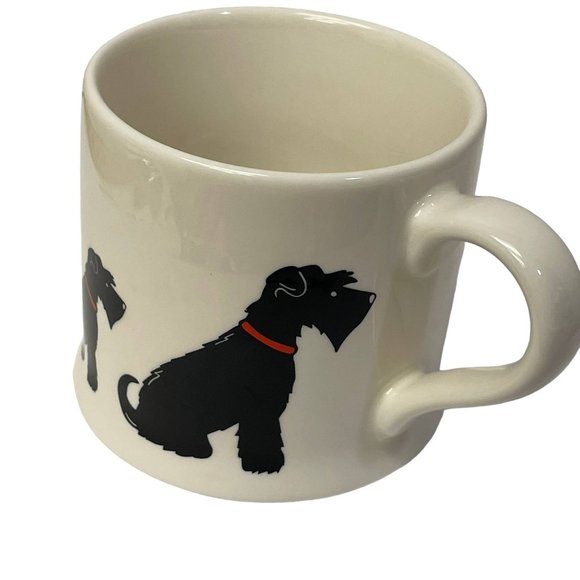 SWEET WILLIAM Cup Mug Black Schnauzer Dog Porcelain Coffee Tea London 8 oz - Picture 5 of 6